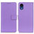 Custodia Portafoglio In Pelle Cover con Supporto A08D per Samsung Galaxy A03 Core Viola