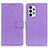 Custodia Portafoglio In Pelle Cover con Supporto A08D per Samsung Galaxy A33 5G Viola