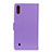 Custodia Portafoglio In Pelle Cover con Supporto A08D per Samsung Galaxy M01 Viola