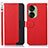 Custodia Portafoglio In Pelle Cover con Supporto A09D per Asus ZenFone 10 Rosso