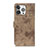 Custodia Portafoglio In Pelle Cover con Supporto A10 per Apple iPhone 13 Pro