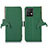 Custodia Portafoglio In Pelle Cover con Supporto A10D per Motorola Moto Edge 40 Pro 5G Verde