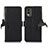 Custodia Portafoglio In Pelle Cover con Supporto A10D per Nokia C210