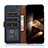 Custodia Portafoglio In Pelle Cover con Supporto A10D per Samsung Galaxy S24 5G
