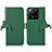 Custodia Portafoglio In Pelle Cover con Supporto A10D per Xiaomi Mi 13T 5G Verde