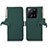 Custodia Portafoglio In Pelle Cover con Supporto A11D per Xiaomi Mi 13T 5G Verde