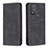 Custodia Portafoglio In Pelle Cover con Supporto B01F per Motorola Moto G Play (2023) Nero