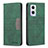 Custodia Portafoglio In Pelle Cover con Supporto B01F per OnePlus Nord N20 5G Verde