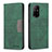 Custodia Portafoglio In Pelle Cover con Supporto B01F per Oppo A94 5G Verde