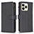 Custodia Portafoglio In Pelle Cover con Supporto B01F per Realme Narzo N53 Nero