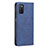Custodia Portafoglio In Pelle Cover con Supporto B01F per Samsung Galaxy A02s