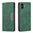 Custodia Portafoglio In Pelle Cover con Supporto B01F per Samsung Galaxy A04 4G Verde