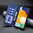 Custodia Portafoglio In Pelle Cover con Supporto B01F per Samsung Galaxy A13 5G
