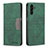 Custodia Portafoglio In Pelle Cover con Supporto B01F per Samsung Galaxy A13 5G Verde