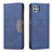 Custodia Portafoglio In Pelle Cover con Supporto B01F per Samsung Galaxy A22s 5G