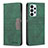 Custodia Portafoglio In Pelle Cover con Supporto B01F per Samsung Galaxy A23 4G Verde