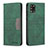 Custodia Portafoglio In Pelle Cover con Supporto B01F per Samsung Galaxy A31 Verde