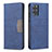 Custodia Portafoglio In Pelle Cover con Supporto B01F per Samsung Galaxy S20 Plus 5G Blu