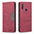 Custodia Portafoglio In Pelle Cover con Supporto B01F per Vivo Y11 Rosso