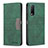 Custodia Portafoglio In Pelle Cover con Supporto B01F per Vivo Y12s (2021) Verde