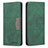 Custodia Portafoglio In Pelle Cover con Supporto B01F per Xiaomi Mi 11X 5G Verde