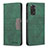 Custodia Portafoglio In Pelle Cover con Supporto B01F per Xiaomi Redmi Note 11 4G (2022) Verde