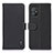 Custodia Portafoglio In Pelle Cover con Supporto B01H per Asus Zenfone 8 ZS590KS Nero