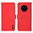 Custodia Portafoglio In Pelle Cover con Supporto B01H per Huawei Nova 8i Rosso