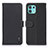 Custodia Portafoglio In Pelle Cover con Supporto B01H per Motorola Moto Edge 20 Lite 5G Nero