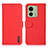 Custodia Portafoglio In Pelle Cover con Supporto B01H per Motorola Moto Edge (2023) 5G Rosso