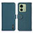 Custodia Portafoglio In Pelle Cover con Supporto B01H per Motorola Moto Edge (2023) 5G Verde