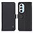 Custodia Portafoglio In Pelle Cover con Supporto B01H per Motorola Moto Edge 30 Pro 5G Nero