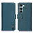 Custodia Portafoglio In Pelle Cover con Supporto B01H per Motorola Moto Edge S30 5G Verde