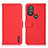 Custodia Portafoglio In Pelle Cover con Supporto B01H per Motorola Moto G Play Gen 2 Rosso