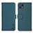 Custodia Portafoglio In Pelle Cover con Supporto B01H per Motorola Moto G50 5G Verde