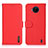 Custodia Portafoglio In Pelle Cover con Supporto B01H per Nokia C20 Plus Rosso