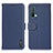 Custodia Portafoglio In Pelle Cover con Supporto B01H per OnePlus Nord CE 5G Blu