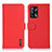 Custodia Portafoglio In Pelle Cover con Supporto B01H per Oppo F19s Rosso