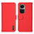 Custodia Portafoglio In Pelle Cover con Supporto B01H per Oppo Reno10 5G Rosso