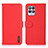 Custodia Portafoglio In Pelle Cover con Supporto B01H per Realme 8i Rosso