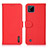 Custodia Portafoglio In Pelle Cover con Supporto B01H per Realme C11 (2021) Rosso