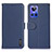 Custodia Portafoglio In Pelle Cover con Supporto B01H per Realme GT Neo3 5G Blu