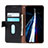 Custodia Portafoglio In Pelle Cover con Supporto B01H per Samsung Galaxy A02