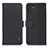 Custodia Portafoglio In Pelle Cover con Supporto B01H per Samsung Galaxy A03 Nero