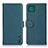 Custodia Portafoglio In Pelle Cover con Supporto B01H per Samsung Galaxy A22 5G Verde