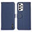 Custodia Portafoglio In Pelle Cover con Supporto B01H per Samsung Galaxy A23 5G Blu