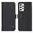 Custodia Portafoglio In Pelle Cover con Supporto B01H per Samsung Galaxy A53 5G Nero