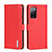 Custodia Portafoglio In Pelle Cover con Supporto B01H per Samsung Galaxy F02S SM-E025F Rosso