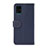 Custodia Portafoglio In Pelle Cover con Supporto B01H per Samsung Galaxy M40S Blu