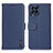 Custodia Portafoglio In Pelle Cover con Supporto B01H per Samsung Galaxy M53 5G Blu